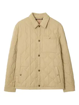 Burberry: Стёганые куртка 