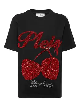 Philipp Plein: Футболка  Crystal со стразами