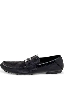 Versace Pre-Owned: Чёрные туфли 