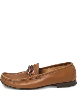Gucci Pre-Owned: Светлые туфли 