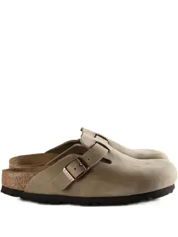 Birkenstock: Коричневые сабо  Boston