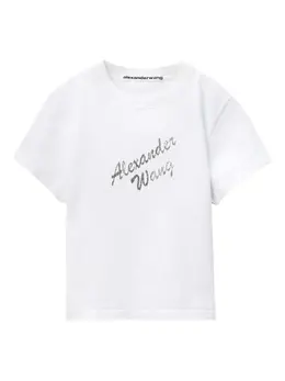 Alexander Wang: Белая футболка 