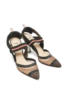Fendi Pre-Owned: Коричневые туфли 