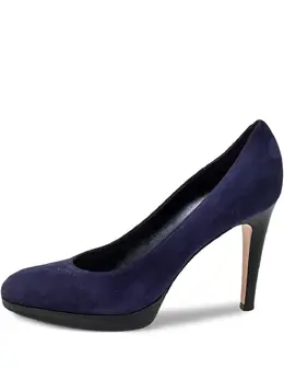 Gianvito Rossi: Синие туфли 