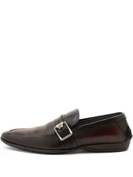 Versace Pre-Owned: Тёмные туфли 