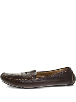 Prada Pre-Owned: Коричневые лоферы 