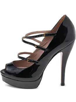 Gucci Pre-Owned: Чёрные туфли 