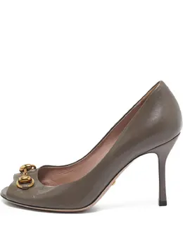 Gucci Pre-Owned: Зелёные туфли 