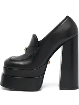 Versace Pre-Owned: Чёрные туфли 
