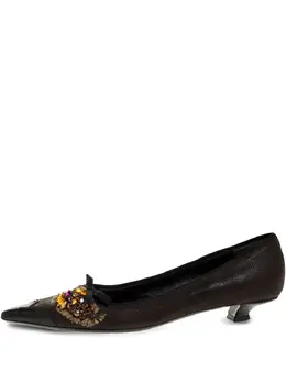 Prada Pre-Owned: Коричневые туфли 