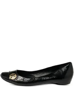 Tory Burch: Чёрные балетки 