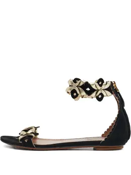Alaïa Pre-Owned: Чёрные сандалии 