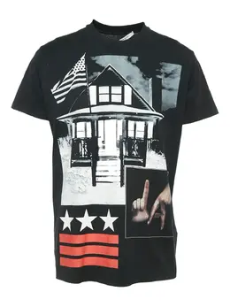 Givenchy Pre-Owned: Чёрная футболка 
