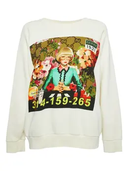Gucci Pre-Owned: Свитшот с принтом 