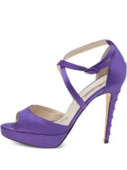 Brian Atwood: Фиолетовые сандалии 