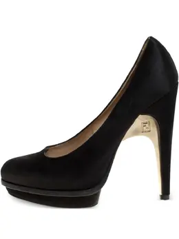 Fendi Pre-Owned: Чёрные туфли 