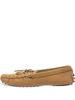 Tod's: Светлые лоферы 