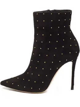 Gianvito Rossi: Чёрные ботинки 