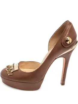 Versace Pre-Owned: Коричневые туфли 