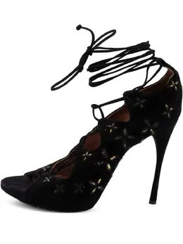 Alaïa Pre-Owned: Чёрные босоножки 
