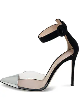 Gianvito Rossi: Чёрные босоножки 