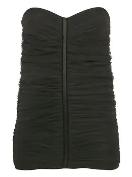 Elisabetta Franchi: Чёрный топ 