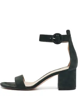Gianvito Rossi: Тёмные сандалии  Versilia
