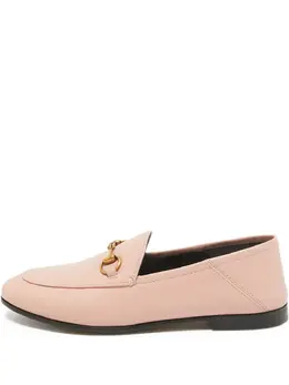 Gucci Pre-Owned: Светлые лоферы 