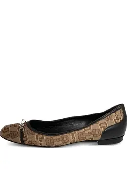 Gucci Pre-Owned: Светлые балетки 