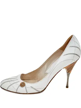 Christian Dior Pre-Owned: Белые туфли 