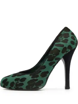 Dolce & Gabbana Pre-Owned: Зелёные туфли 
