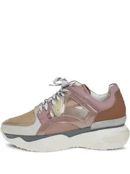 Fendi Pre-Owned: Розовые кроссовки 