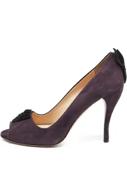 Prada Pre-Owned: Тёмные сандалии 