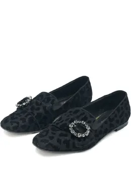 Dolce & Gabbana Pre-Owned: Чёрные лоферы 