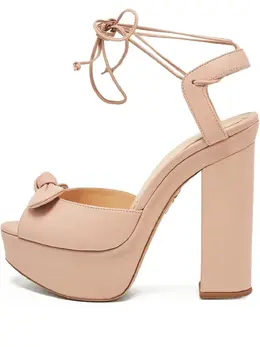 Charlotte Olympia: Розовые сандалии 