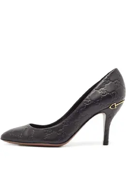 Gucci Pre-Owned: Чёрные туфли 
