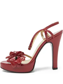 Dolce & Gabbana Pre-Owned: Красные босоножки 
