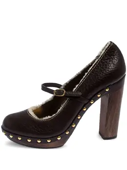 Dolce & Gabbana Pre-Owned: Тёмные туфли 
