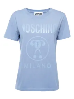 Moschino Pre-Owned: Футболка с принтом 
