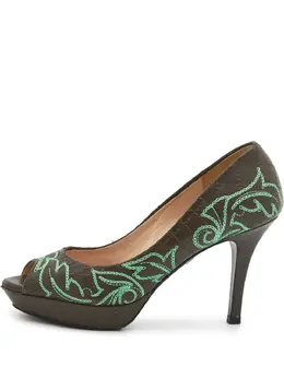 Versace Pre-Owned: Коричневые туфли 