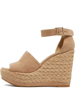 Stuart Weitzman: Бежевые мокасины 