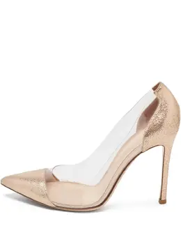 Gianvito Rossi: Прозрачные туфли 
