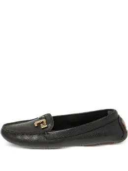 Tory Burch: Чёрные лоферы 