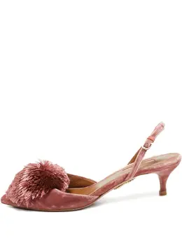 Aquazzura: Розовые туфли 