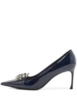 Christian Dior Pre-Owned: Голубые туфли 