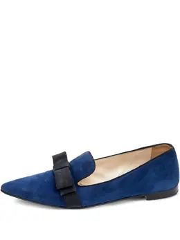 Prada Pre-Owned: Голубые балетки 