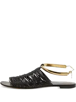 Giuseppe Zanotti: Чёрные сандалии 
