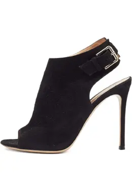 Gianvito Rossi: Чёрные ботинки 
