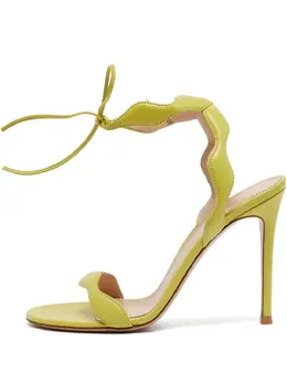 Gianvito Rossi: Зелёные сандалии 