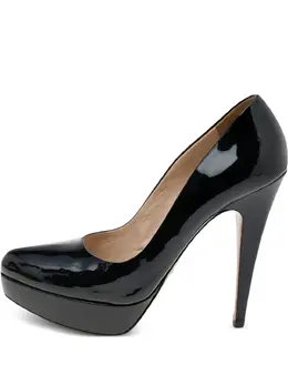 Prada Pre-Owned: Чёрные туфли 
